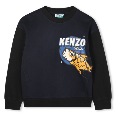 Fleece sweatshirt KENZO KIDS BOY
